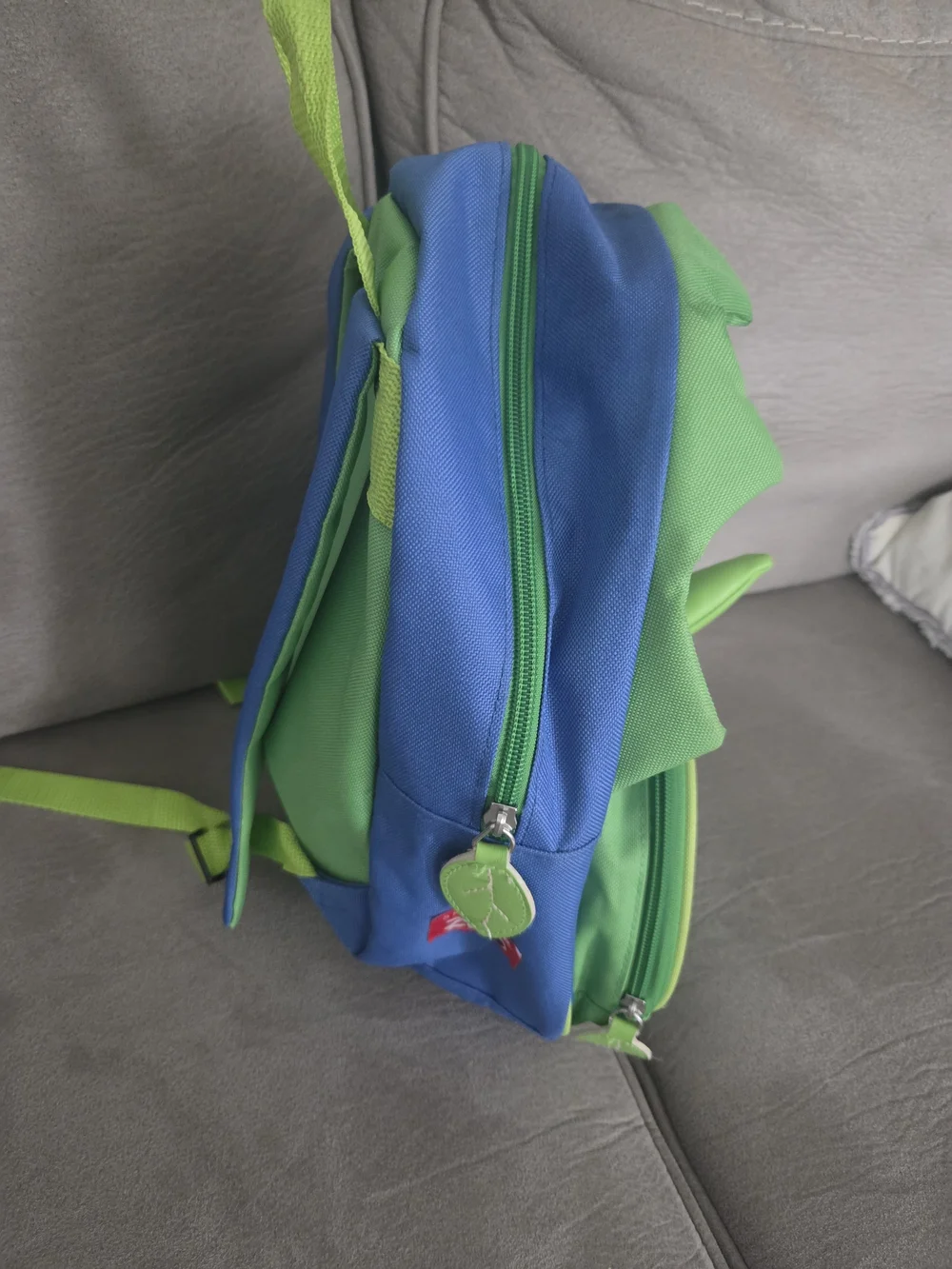 Skip Hop Blue and Green Dino Kids Backpack.  Like New
